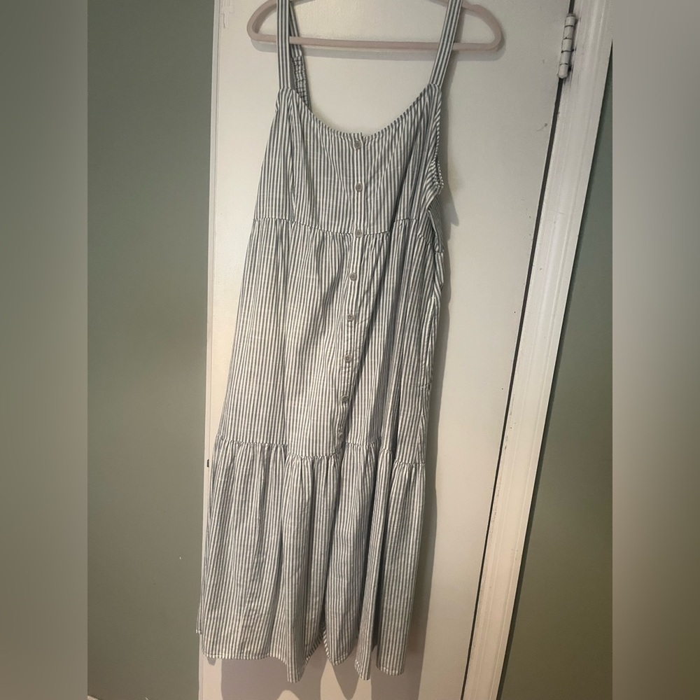 Maternity maxi dress